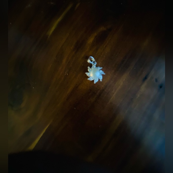 Sterling Silver Sun with pearl🌙 crescent moon Tigers Eye as a bonus. - Picture 4 of 10